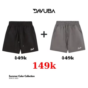 [DAVUBA] QUẦN SHORT KAKI SLAMBLE NAM NỮ TRÊN GỐI SM140